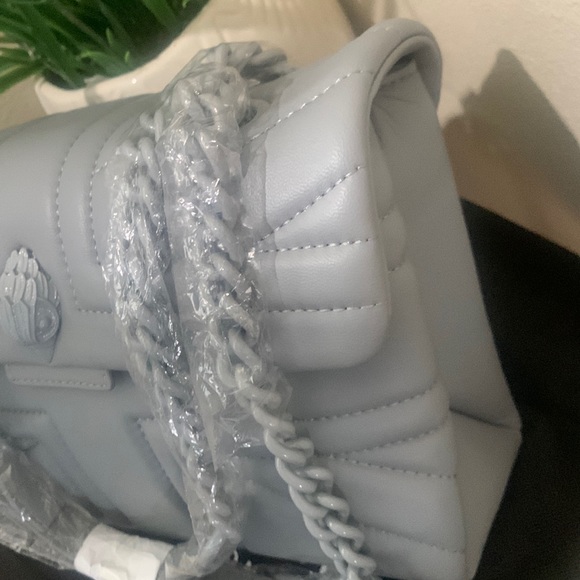 Kurt Geiger London Kensington Union Jack Leather Chain Strap Bag - Picture 8 of 16